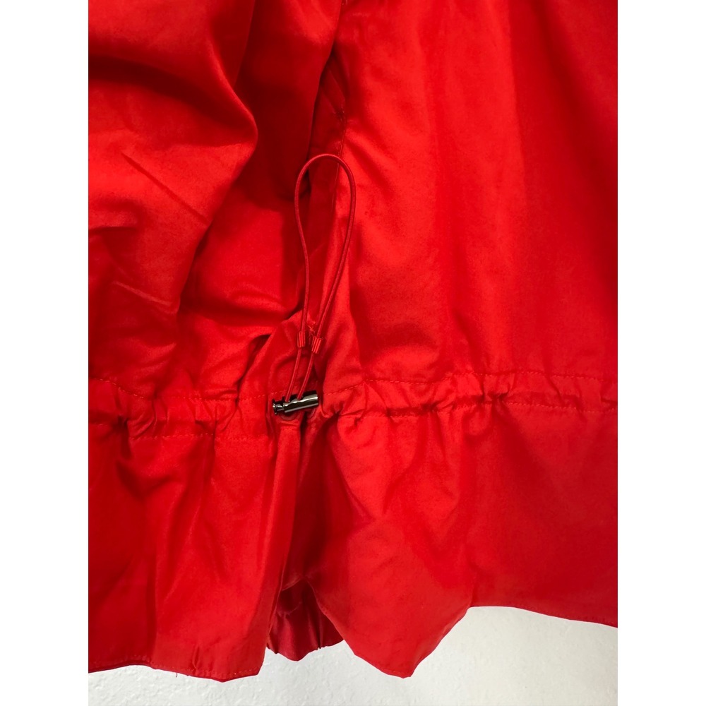 Lululemon Jacket Womens Size S Red Hooded Zip Up Drawstring Waist Athletic - Picture 7 of 7